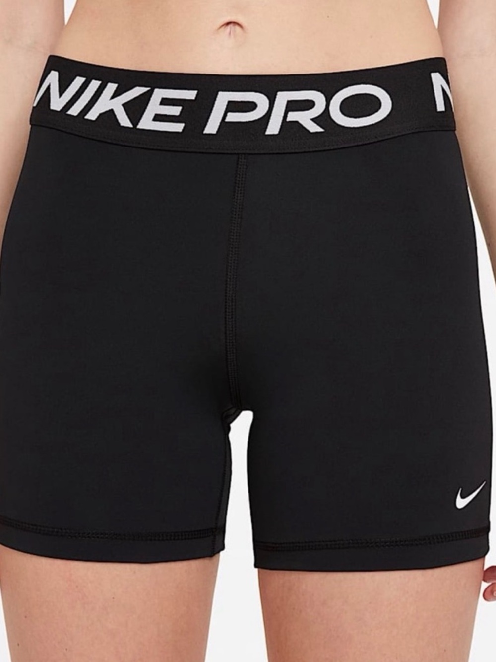 Nike Pro Shorts 5” Black SMALL Athletic Running Gym Gymnastics Volleyball